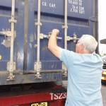 GAFSIP container loading 2011 The Gambia